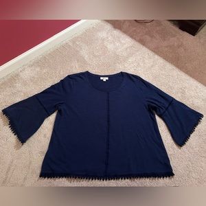 Style & Co bell sleeve top